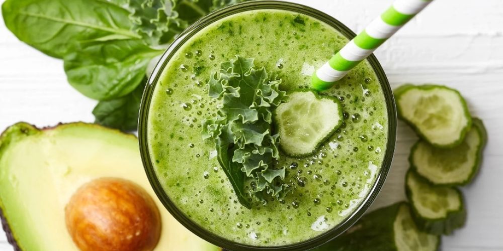 Detox смузи с авокадо