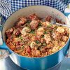 Креольская джамбалайя с креветками