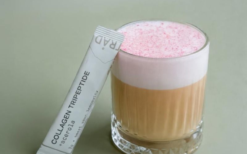 В Croissant Atelier при заказе булочек дарят морской коллаген от TRÅD