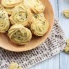 Сливочное сдобное печенье с кунжутом