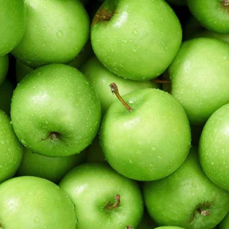 зеленые яблоки красиво