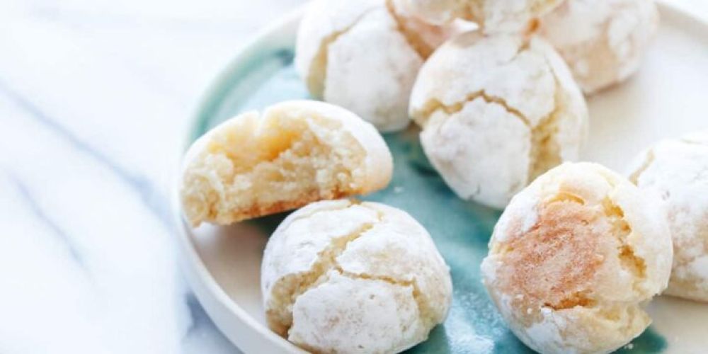 Миндальное печенье с лимоном