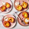 Запеченые персики с корицей и маскарпоне