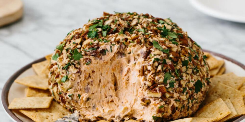 Закуски с сырами для новогоднего стола